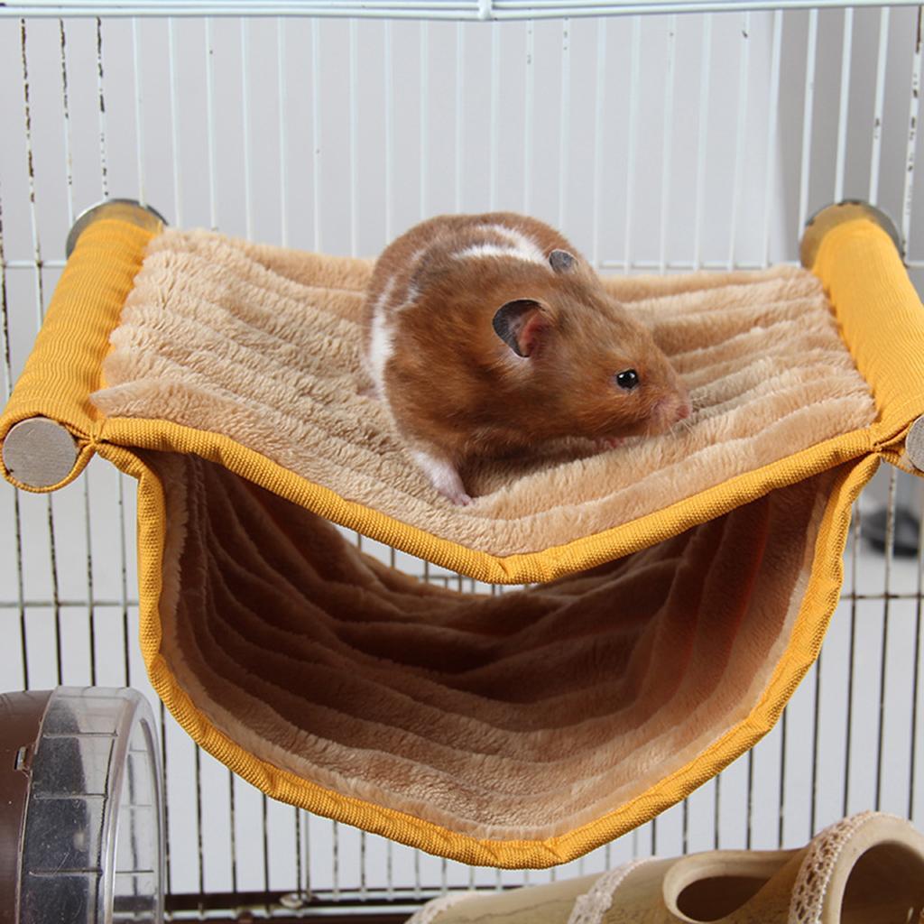Warm Hamster Hammock Hanging Bed Mouse Ferret Nest Rats Cage Toys
