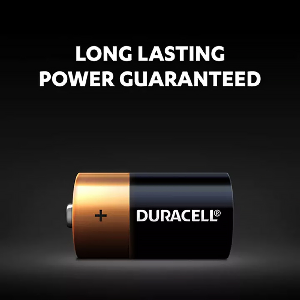 Vỉ 2 Viên Pin Trung ( Pin C ) DURACELL 1,5V Siêu Bền - Hàng chính hãng