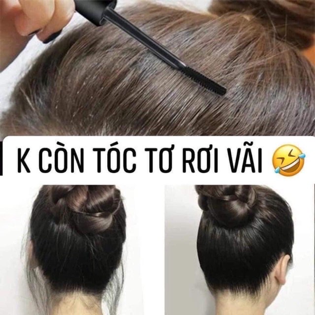 Lược chuốt tóc con chống rối không bị bết ,chải gọn các tóc con vào nếp giúp tạo kiểu tóc dễ dàng ,phù hợp cho cả nam và nữ ,nhỏ gọn tiện mang theo mọi nơi 