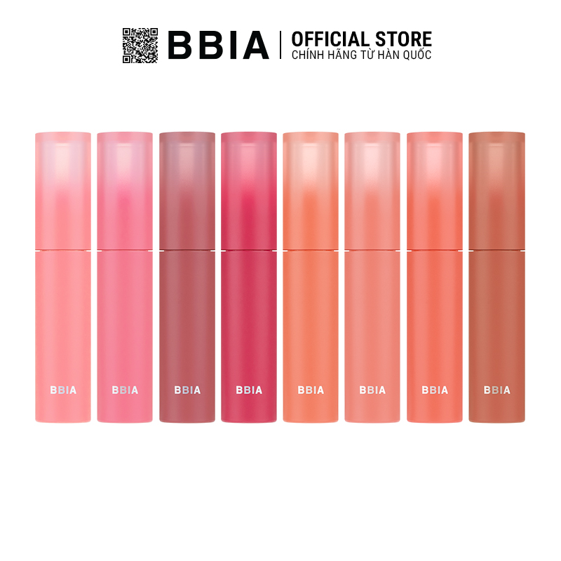 Son Kem Lì Bbia Sheer Velvet Tint (8 màu) 3g