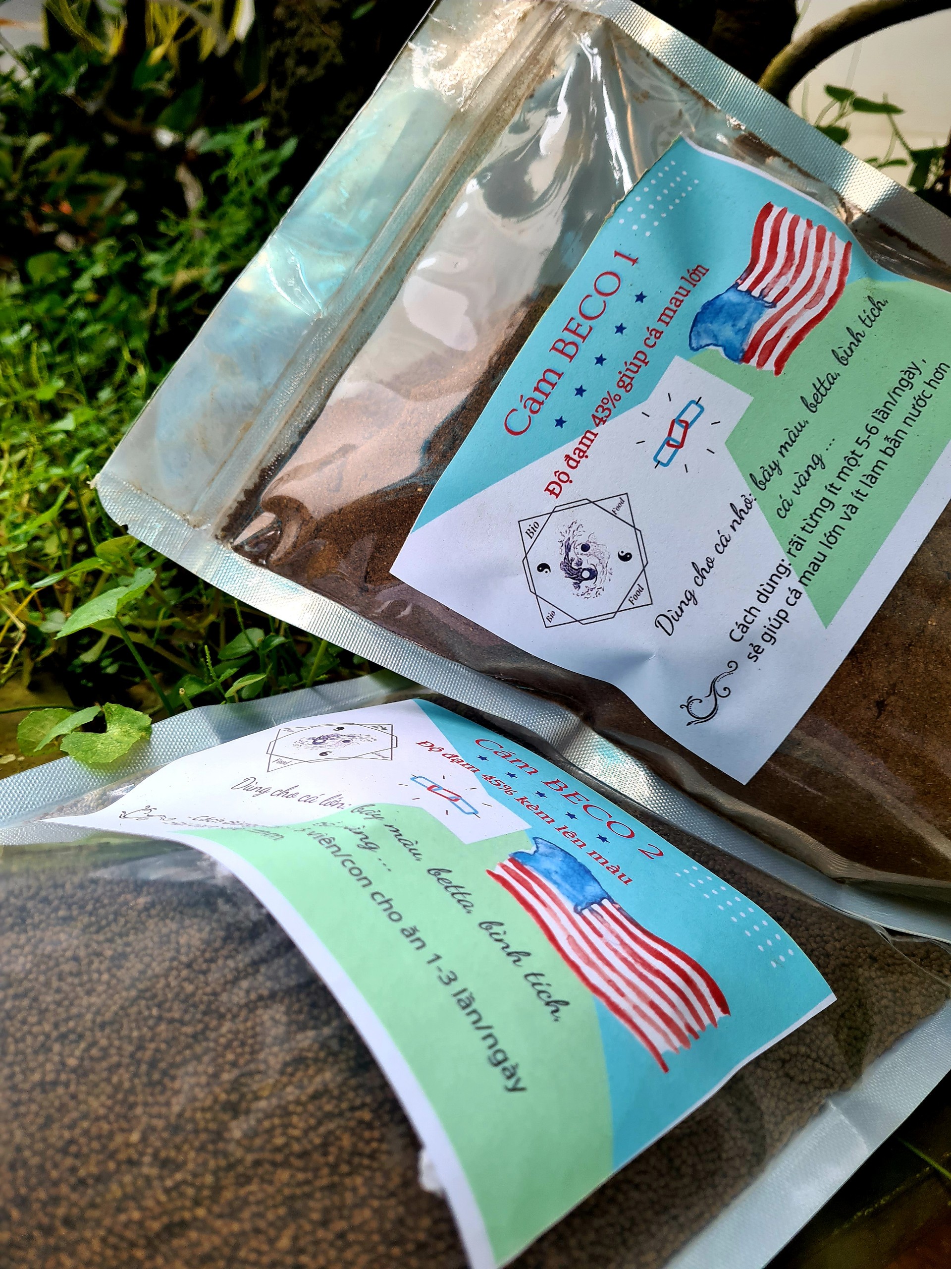 500g Cám BECO NEW - America Bio Food túi zip 500 g