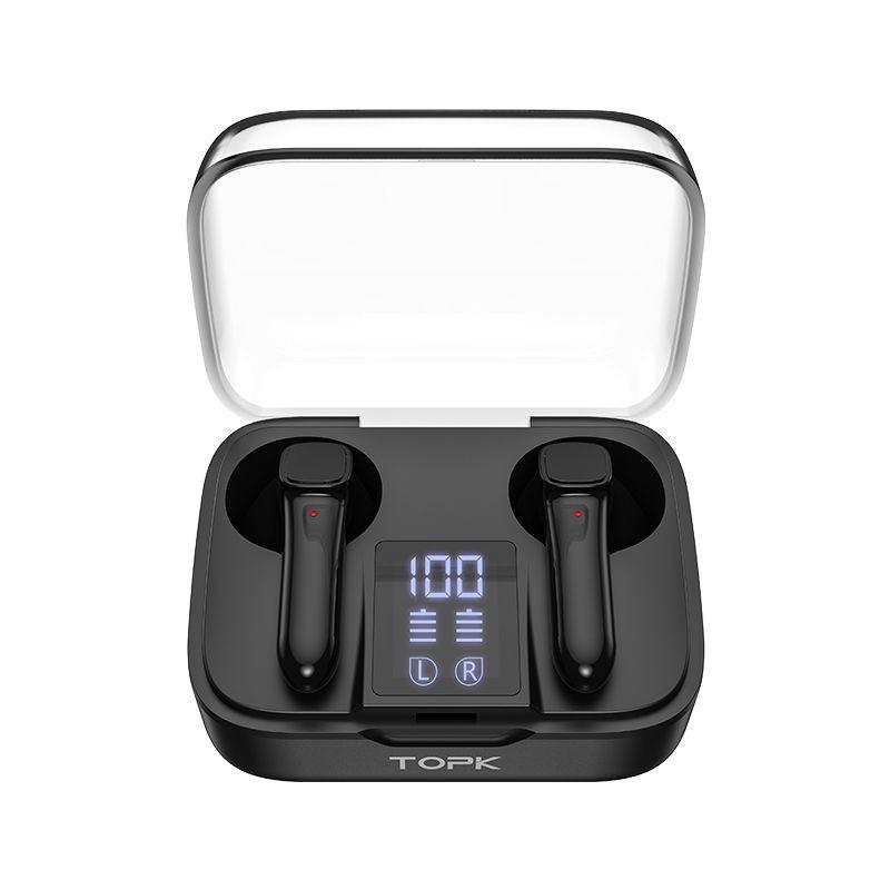 Tai nghe Bluetooth không dây TOPK T20 TWS chất lượng cao - Hàng Chính Hãng