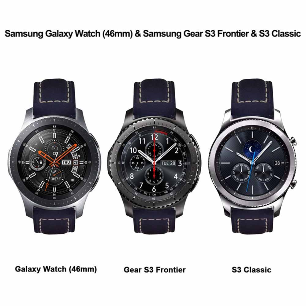 Dây đeo thay thế Crazy Horse da cổ điển cao cấp chính hãng dành cho đồng Hồ Thông Minh Samsung Gear S3