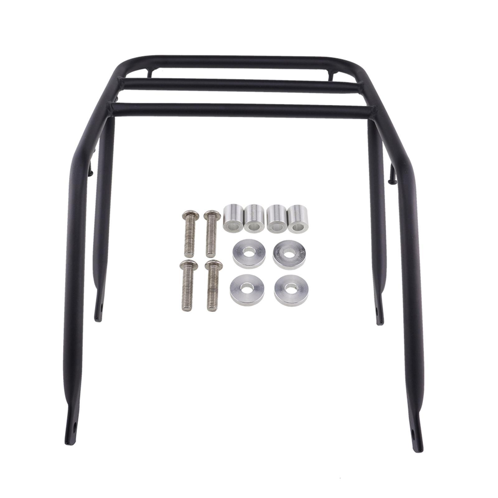 Black Iron Motorcycle Tail Rear Rack Top Box Case Board for Honda Rebel 1100 DCT Accessories Durable