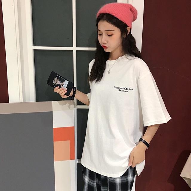 Áo thun tay lỡ form rộng