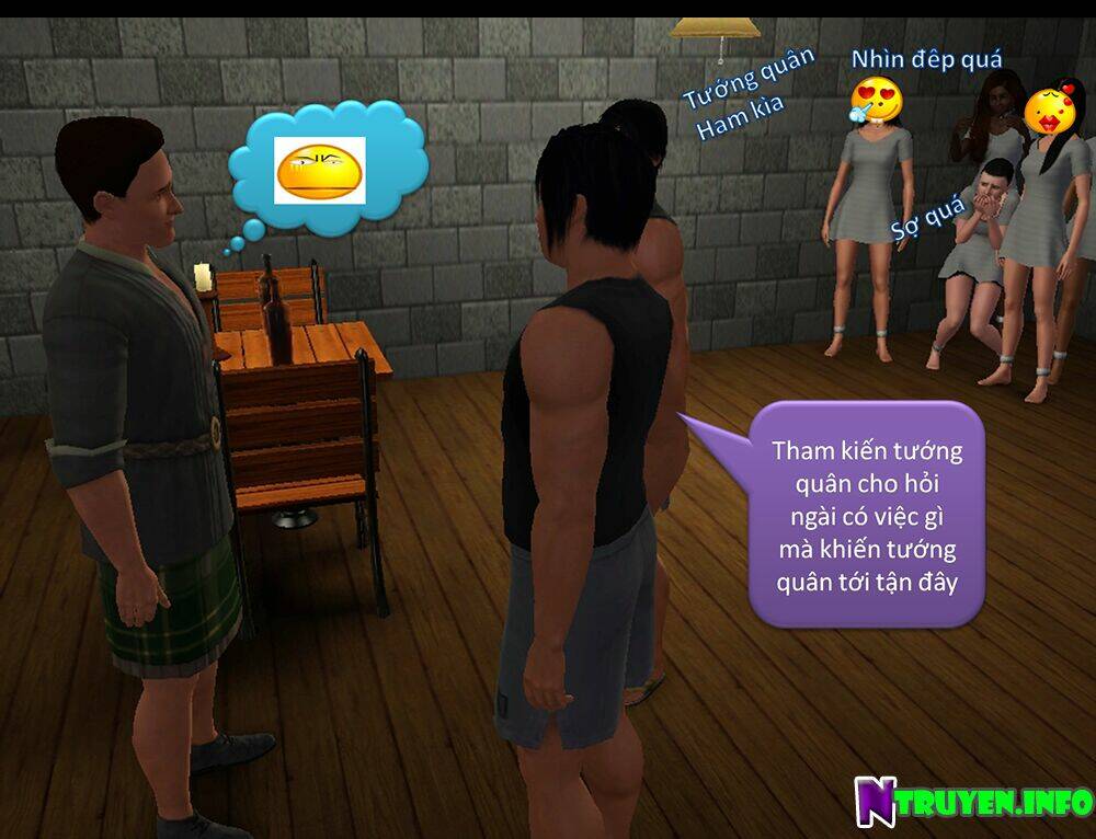 truyện sims - hoàng tử ơi ngươi ở đâu! chapter 4 16