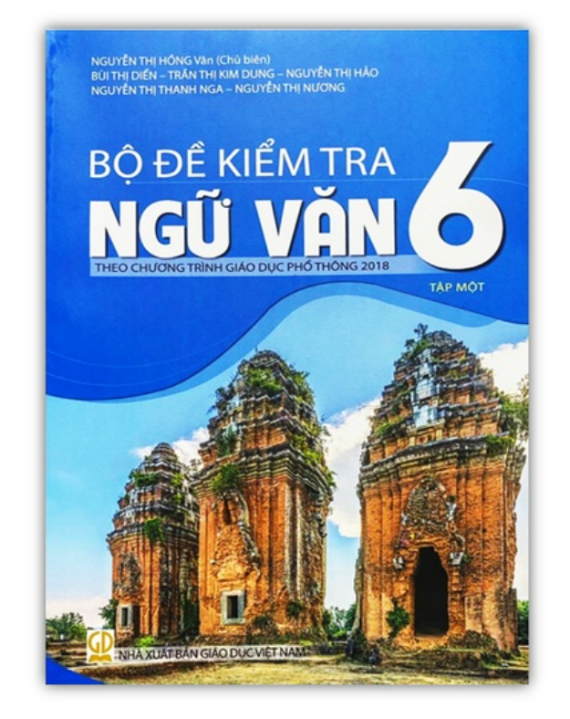 Sách - Bộ đề kiểm tra ngữ văn 6 - tập 1