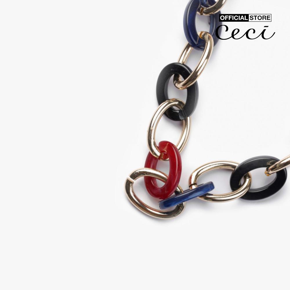 CECI - Dây chuyền nữ chuỗi xích bản to thời trang CC4-01000264-79