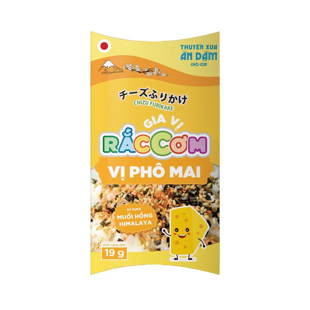Gia vị Rắc cơm Thuyền Xưa Ăn Dặm Cho Con - Vị Phô Mai