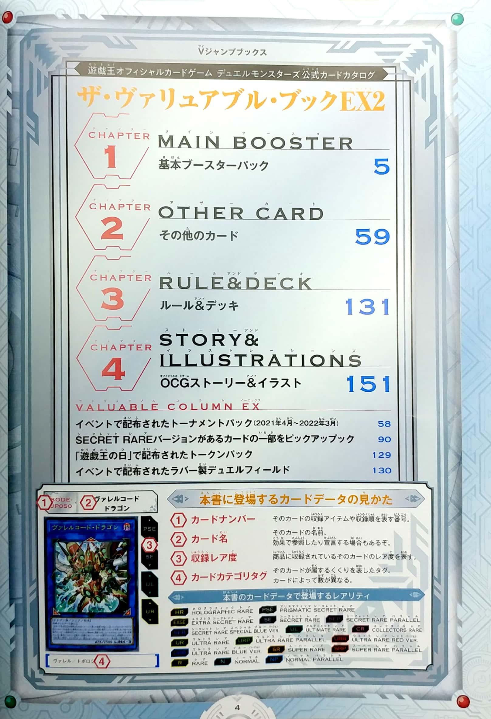 遊☆戯☆王オフィシャルカードゲーム デュエルモンスターズ 公式カードカタログ ザ・ヴァリュアブル・ブックEX2 - Yu-Gi-Oh OCG Duel Monsters Official Card Catalogue The Variable Book EX 2