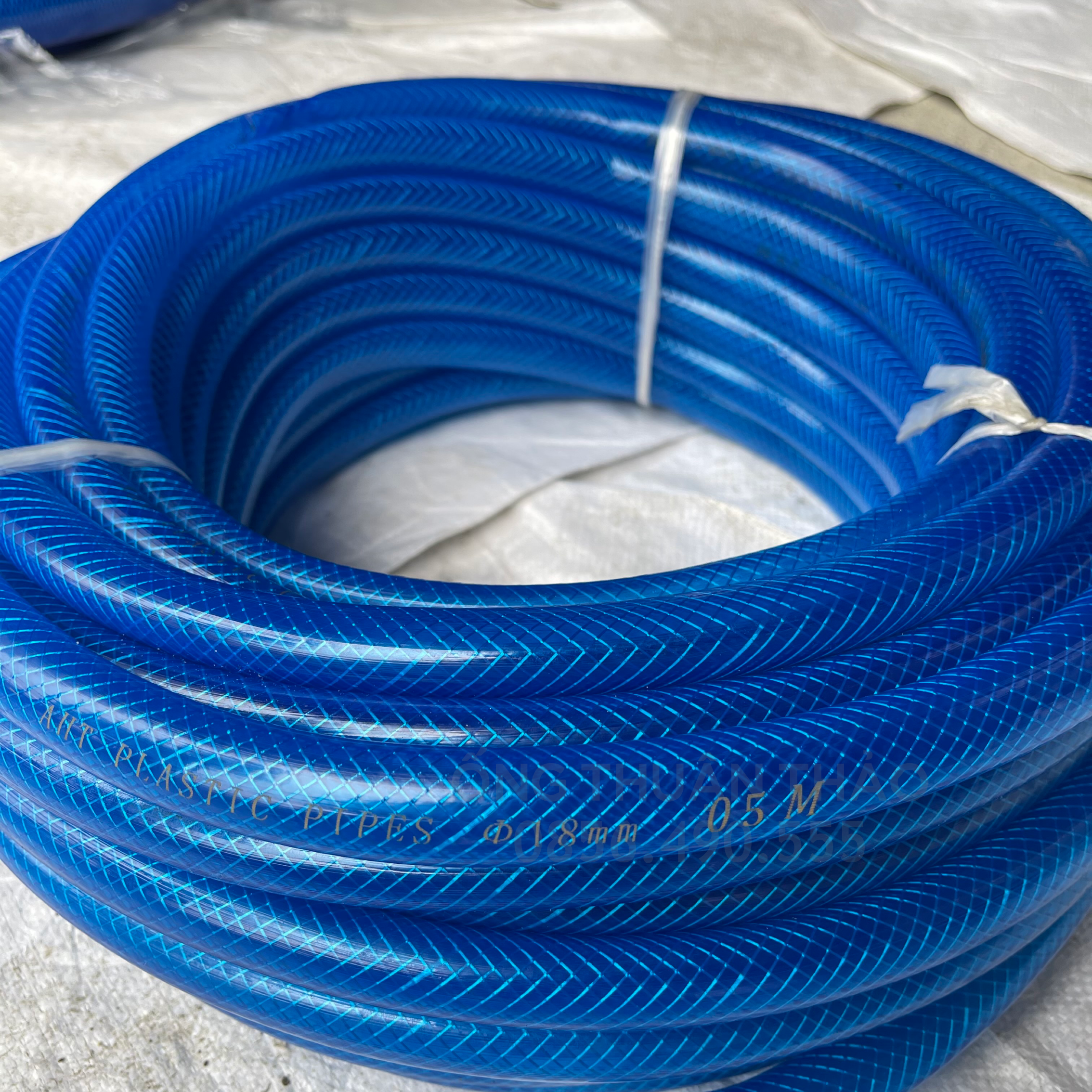 ỐNG NHỰA PVC LƯỚI DẺO PHI 18MM - ỐNG NHỰA MỀM DẪN NƯỚC- ỐNG THUẬN THẢO