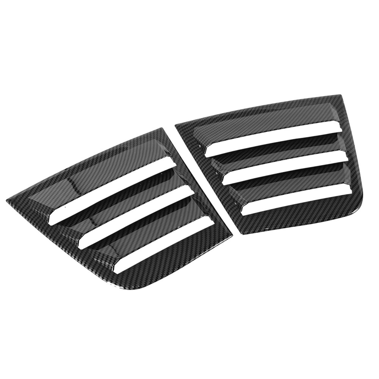 Side Window Louvers Air Vent Cover Shades Blinds for 2011-2021 Replacement PP Spare Parts Accessories