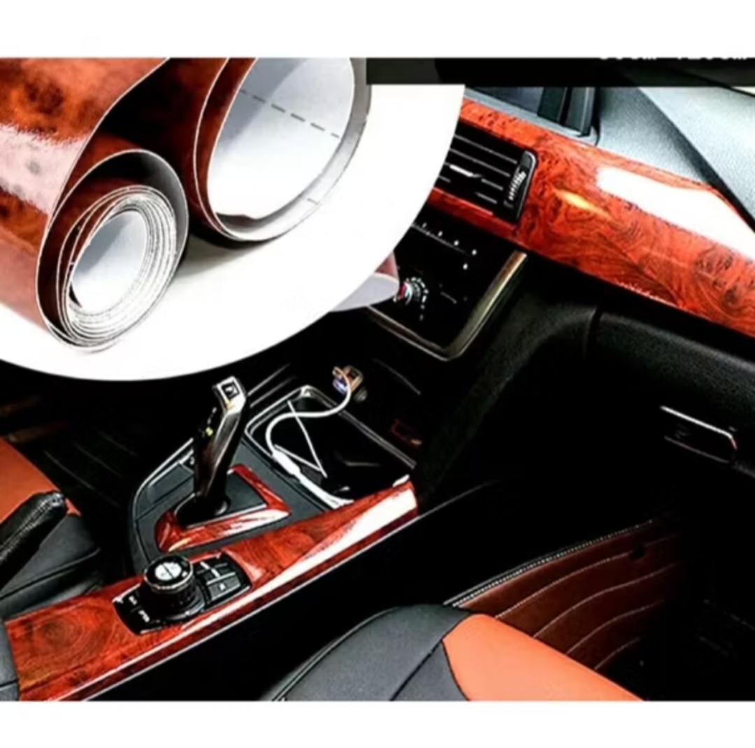 MIẾNG ĐỀ CAN VÂN GỖ DÁN TRANG TRÍ XE MÁY ÔTÔ NỘI THẤT NHÀ CỬA CỰC ĐẸP