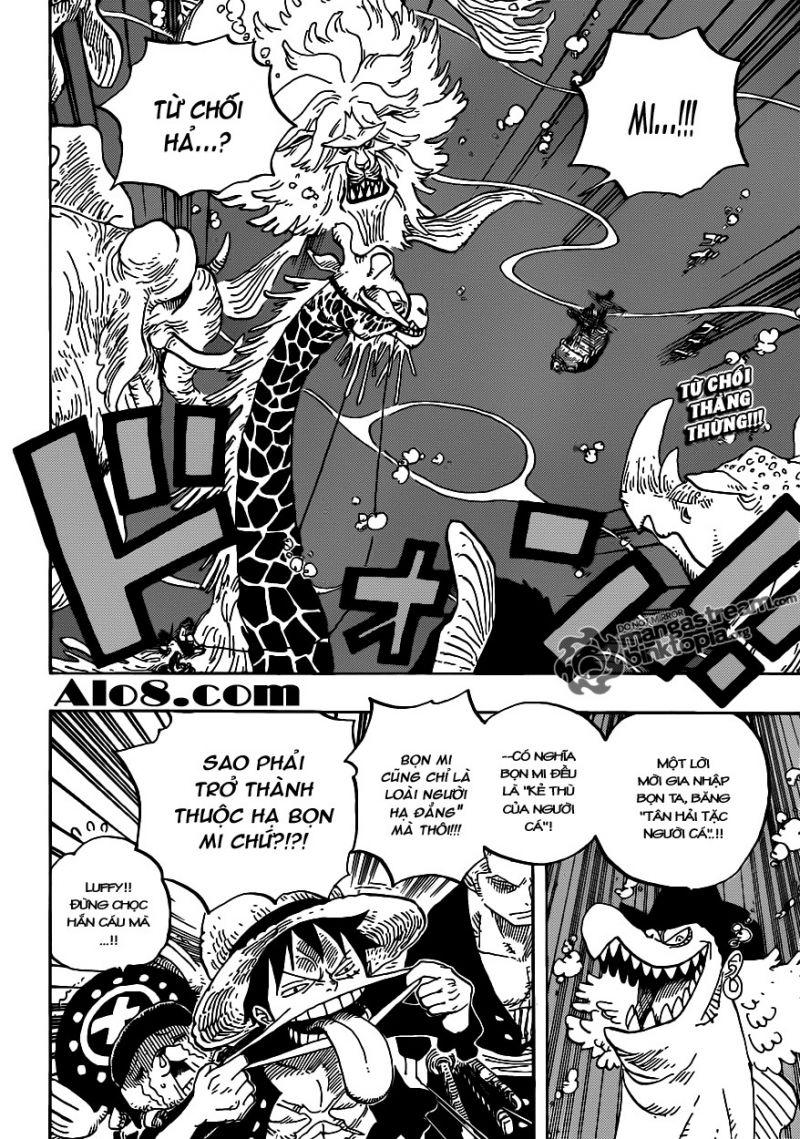đảo hải tặc - one piece chapter 608 2
