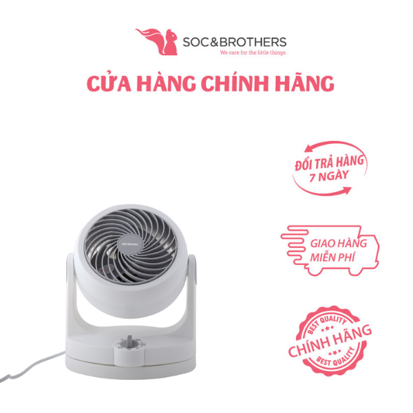 Hàng chính hãng Quạt đối lưu không khí Iris Ohyama  PCF-HD15CW màu trắng