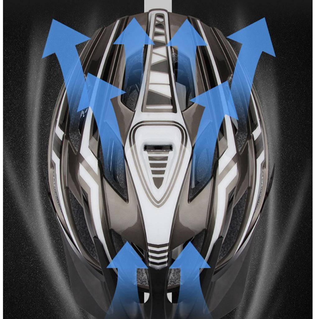 3 Cycling Mountain Bike Safety  with LED Rear Light