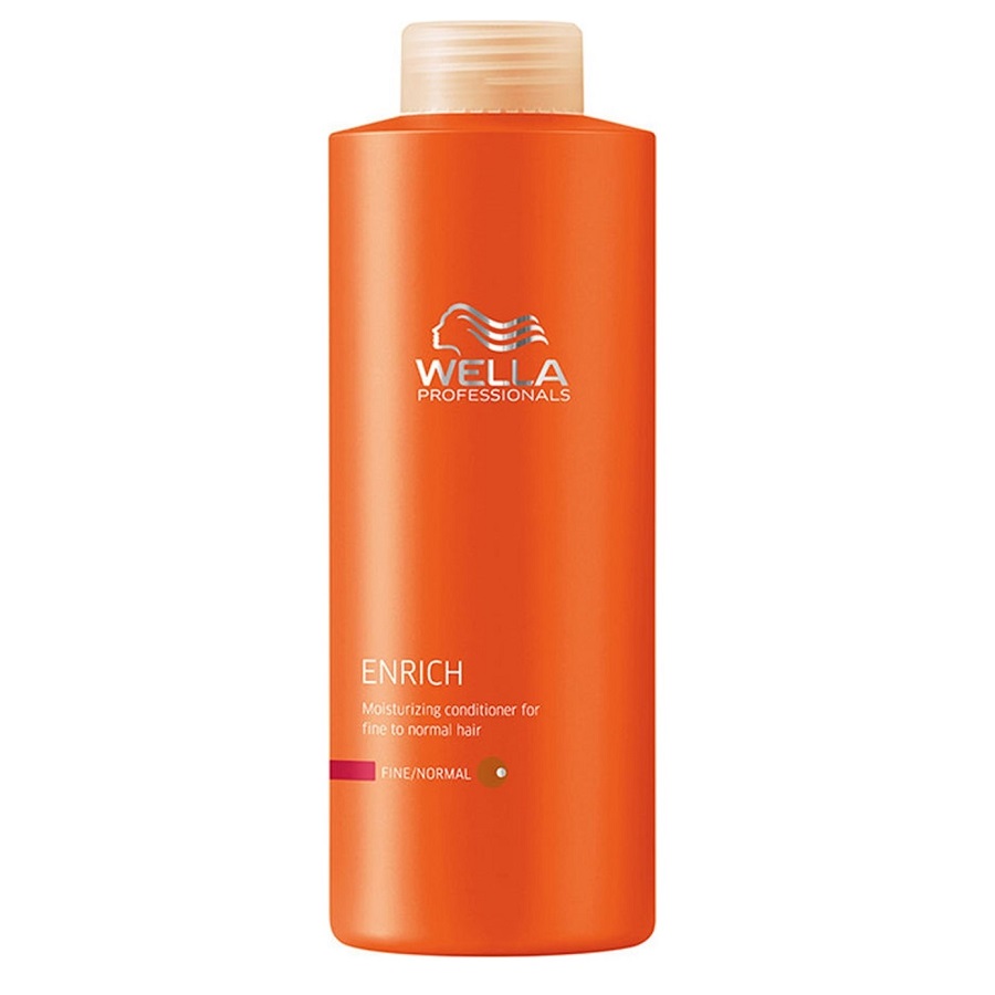 Dầu xả tăng cường dưỡng chất cho tóc khô mảnh Wella Professionals Enrich Moisturizing Damaged Hair 1000ml