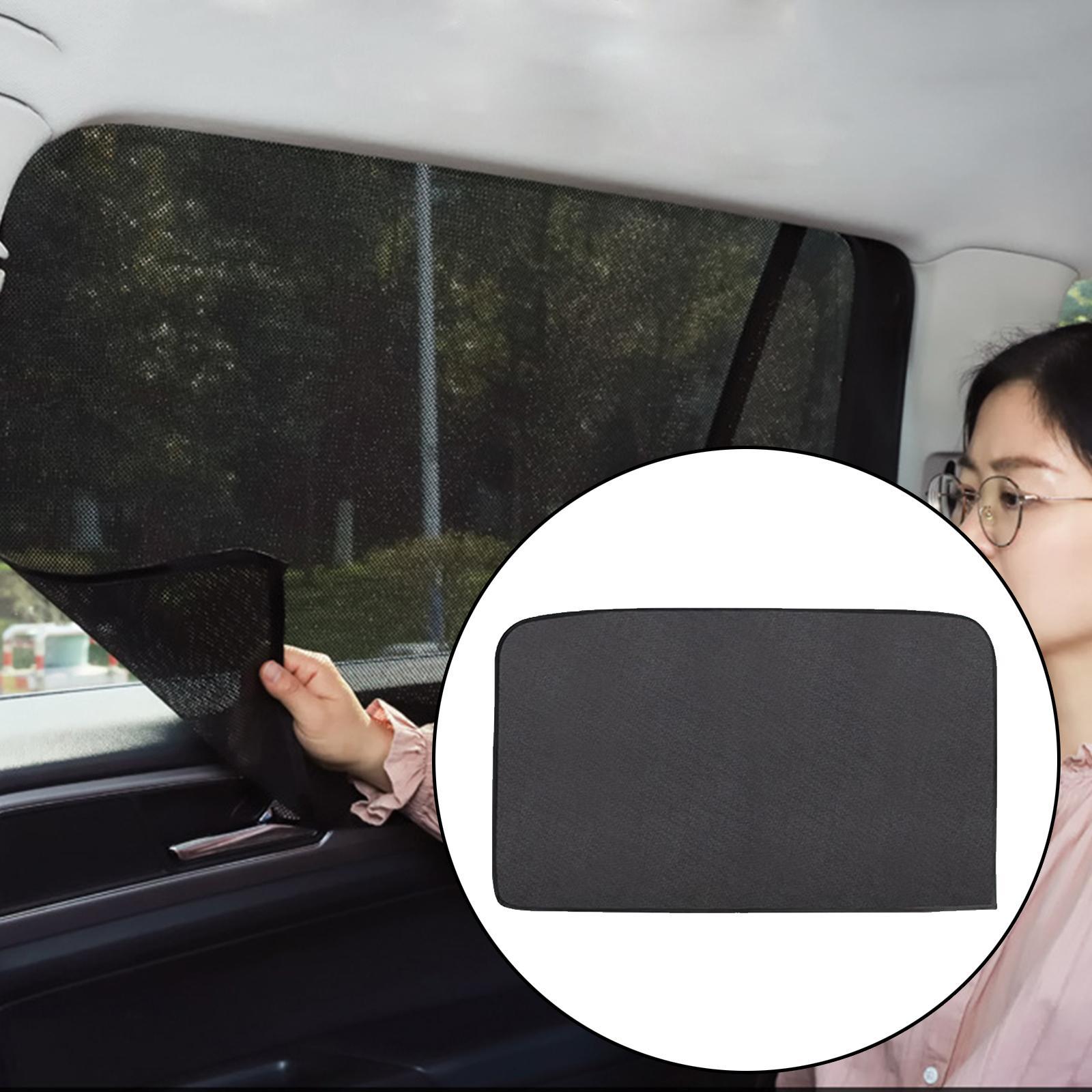 2X Car  Side Window Sunshade Premium Retractable Front Standard