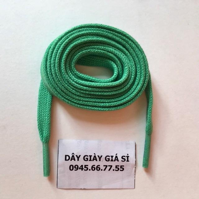 Dây giày màu xanh lá - 1m2