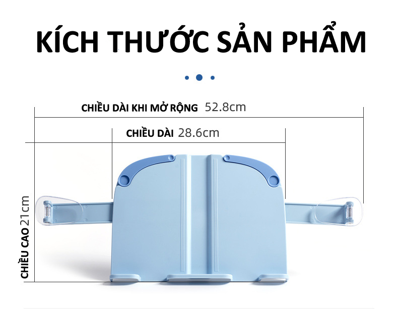 Giá đỡ đọc sách chống cận thị kẹp sách vở đa năng cho bé CG00003