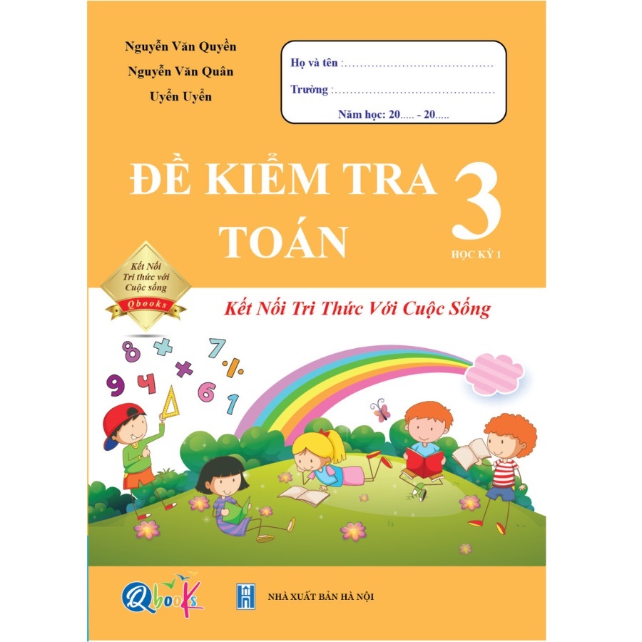 Sách - Combo Bài Tập Tuần và Đề Kiểm Tra Toán Lớp 3 - Học Kì 1 - Kết Nối Tri Thức Với Cuộc Sống