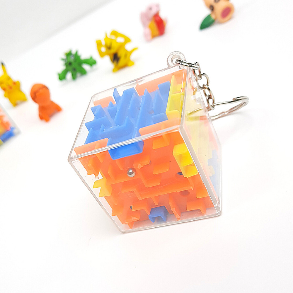 Móc Khóa Khối Lập Phương Rubik 3D Mê Cung Kỳ Diệu