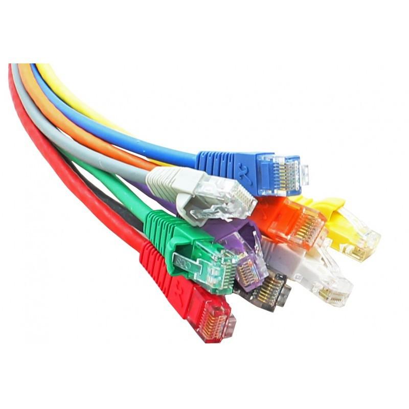 Cáp Mạng UTP Cat 5E Dây Xanh ( Bấm Sẵn 2 Đầu )Cable Lan UTP Cat 5E -50m