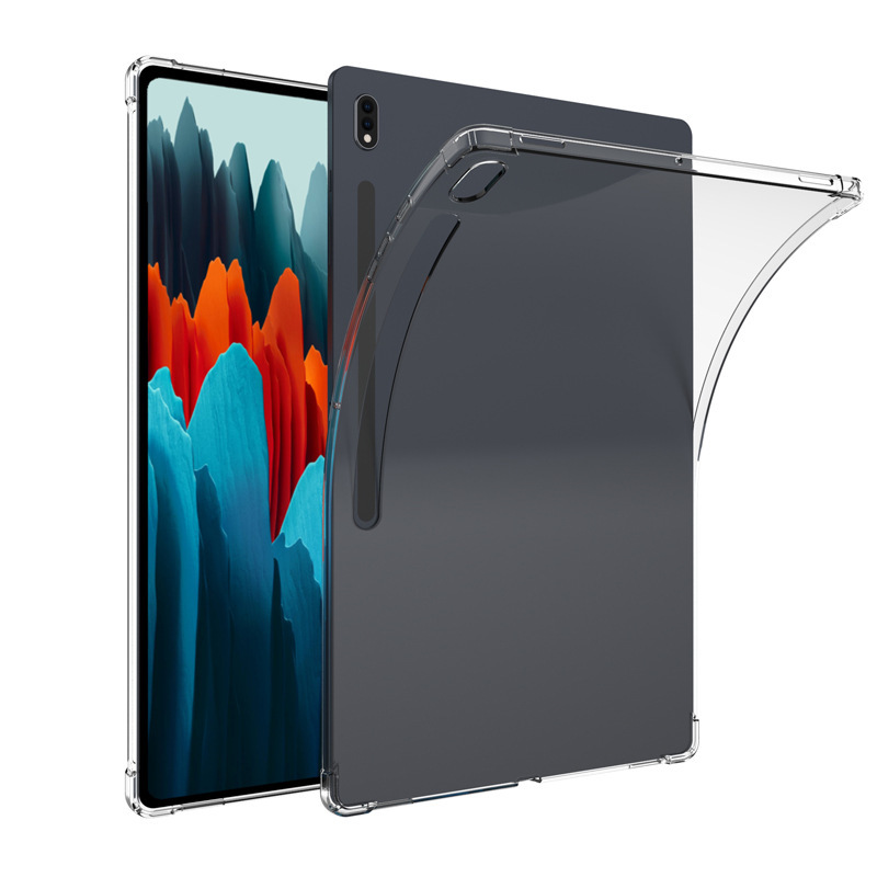 Ốp lưng dẻo chống sốc trong dành cho Samsung Galaxy Tab S8 Ultra / Tab S8 Plus / Tab S8 / Tab S7 Plus / Tab S7 FE / Tab S7