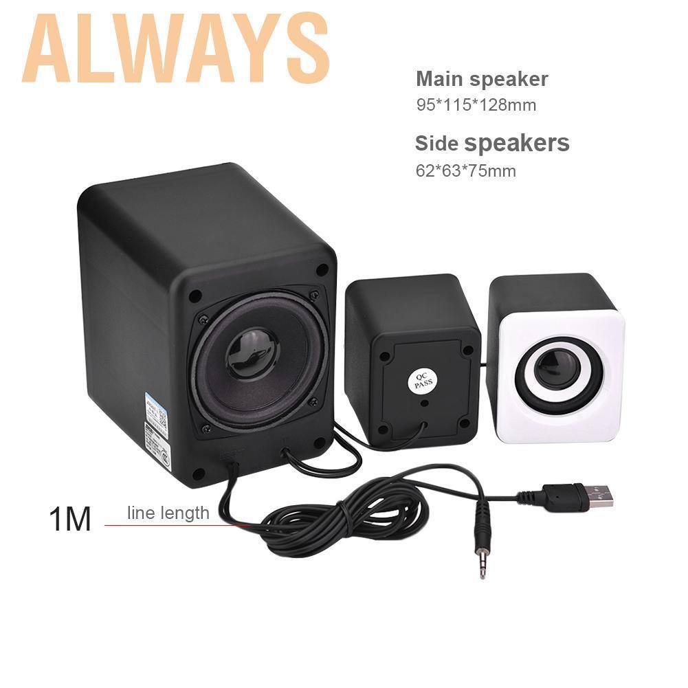 Loa Sada Thiết Kế Nhỏ Gọn Âm Thanh Siêu Trầm Cổng Usb 2.1