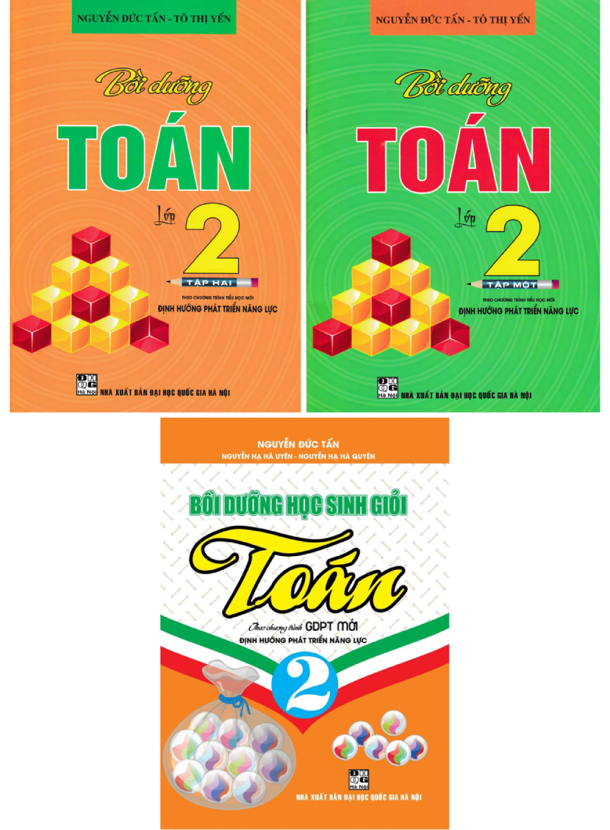 COMBO SÁCH BỒI DƯỠNG HỌC SINH GIỎI MÔN TOÁN LỚP 2