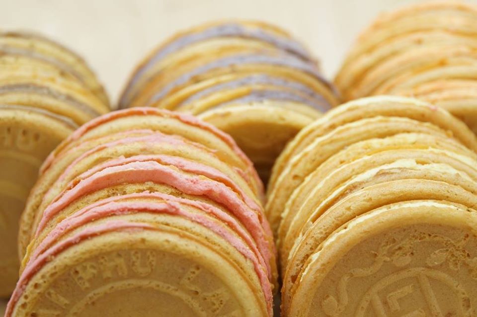 Combo 3 Gói Bánh Cookies Lai Phú Kem Cam 120G