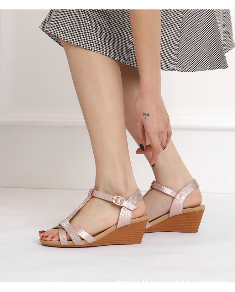Giày quai ngang nữ giày sandals nữ dép quai hậu nữ cao 5 cm - DQH.320-97A
