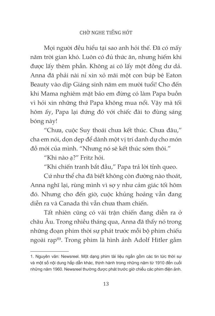 Sách Chờ Nghe Tiếng Hót