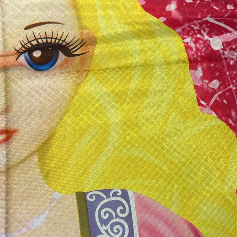 Diều búp bê barbie - Tặng tay cầm thả diều 150m dây + túi vải đựng
