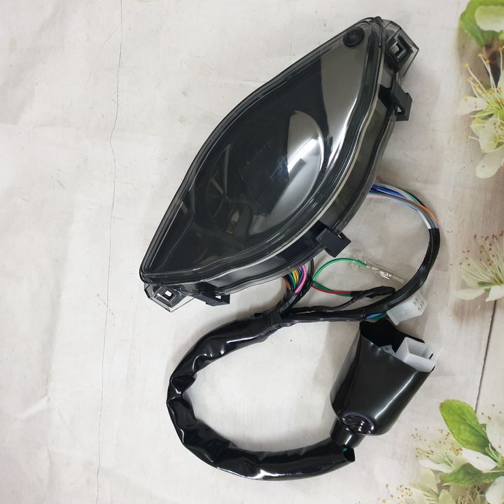 Đồng hồ điện tử mẫu 2020 Plus mẫu mới nhất gắn xe Wave Anpha, Wave RS, Wave S100 Có Báo Quãng Đường KM , Hiện Thị Giờ, Đồng Hồ LED đổi được 7 màu - S2720