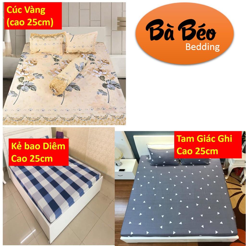 Ga Giường Dành Cho Nệm Cao 25Cm ( Dùng Được Cho Nệm Lò Xo, Nệm Bông, Nệm Mút