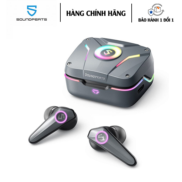 Tai nghe Bluetooth SoundPEATS Cyber Gear cho âm thanh rõ ràng, cao vút - Hàng Chính Hãng