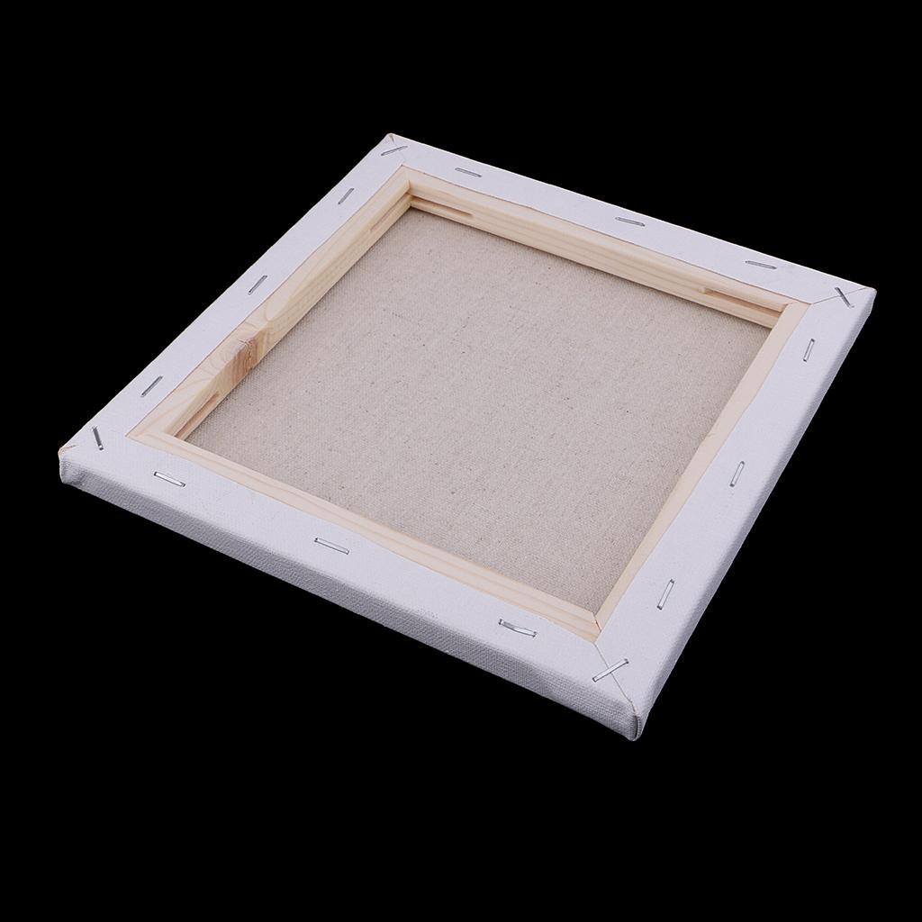 White Blank Canvas Board Wooden Frame For Oil Acrylic Painting
