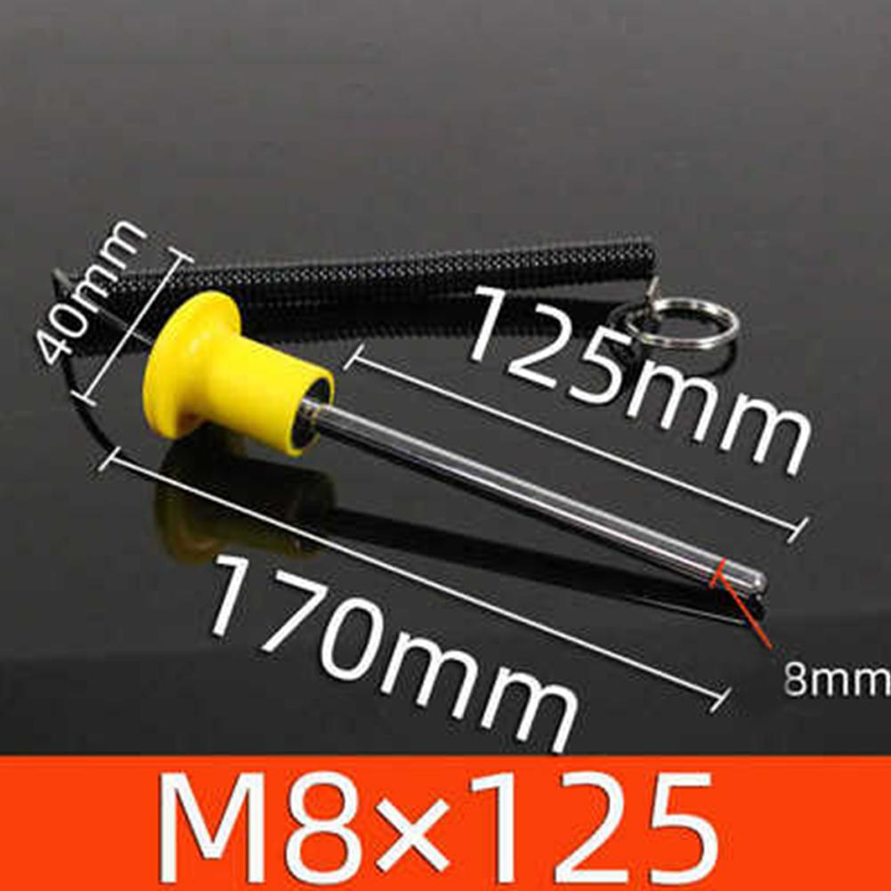 8 mm/10 mm thể dục từ tính trọng lượng cáp extender pin màu vàng thanh toán mở rộng tấm tải Pin Pin Huấn luyện phòng tập Color: M10x105mm