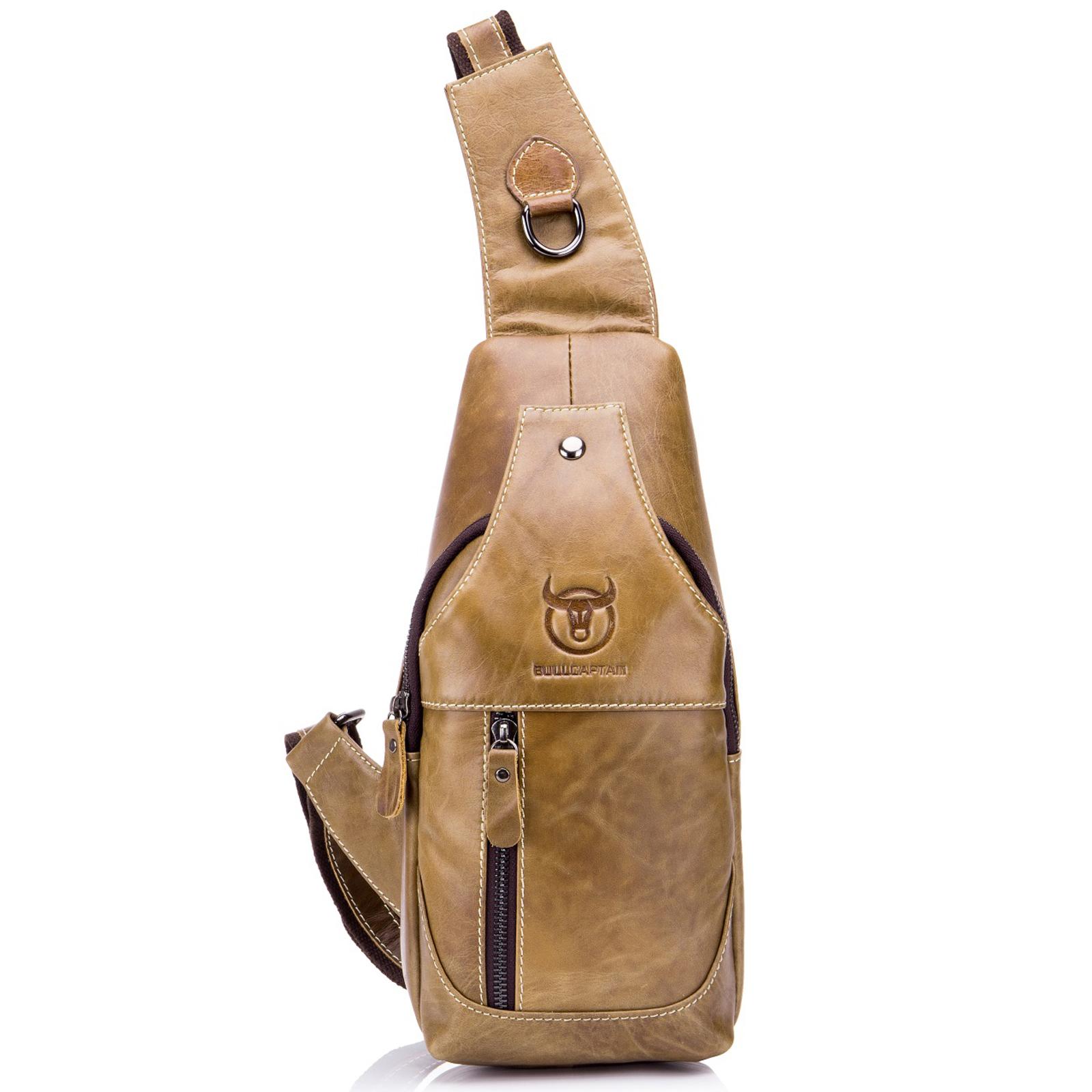 Túi da nam Túi đeo chéo vai Daypack,thiết kế thời trang cao cấp