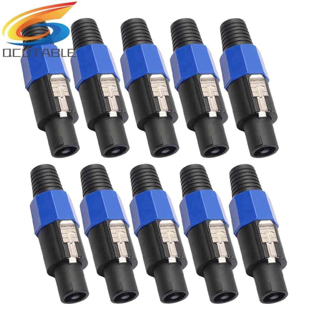 Set 10 Đầu Nối Dây Điện 4 Cực NL4FC 4Pin