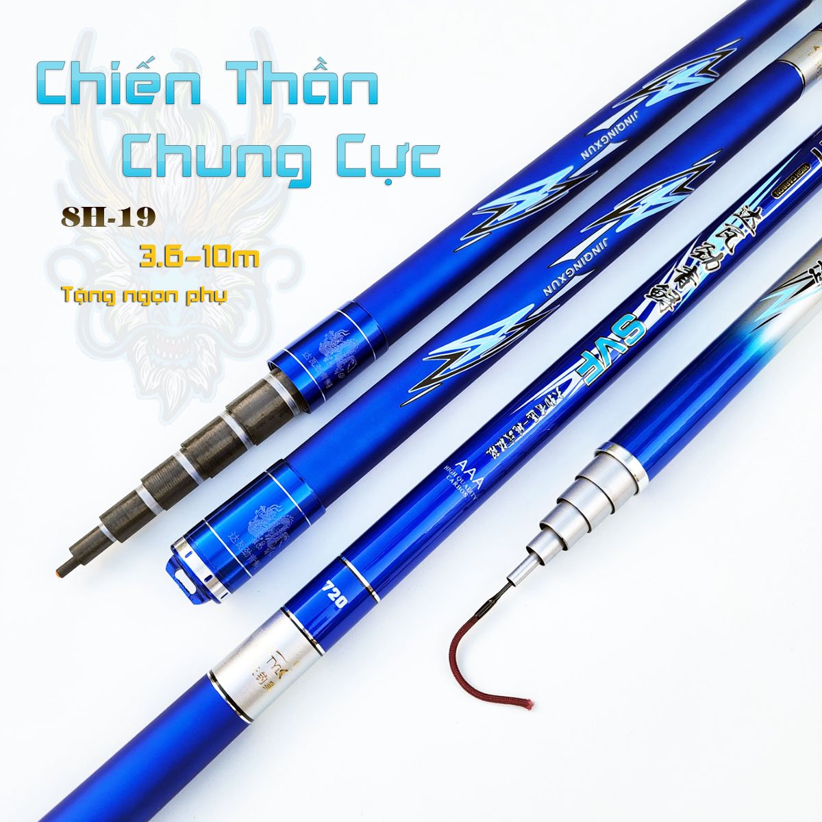 Chiến Thần Chung Cực 8H phân bổ lực 19 chất liệu carbon phôi dày