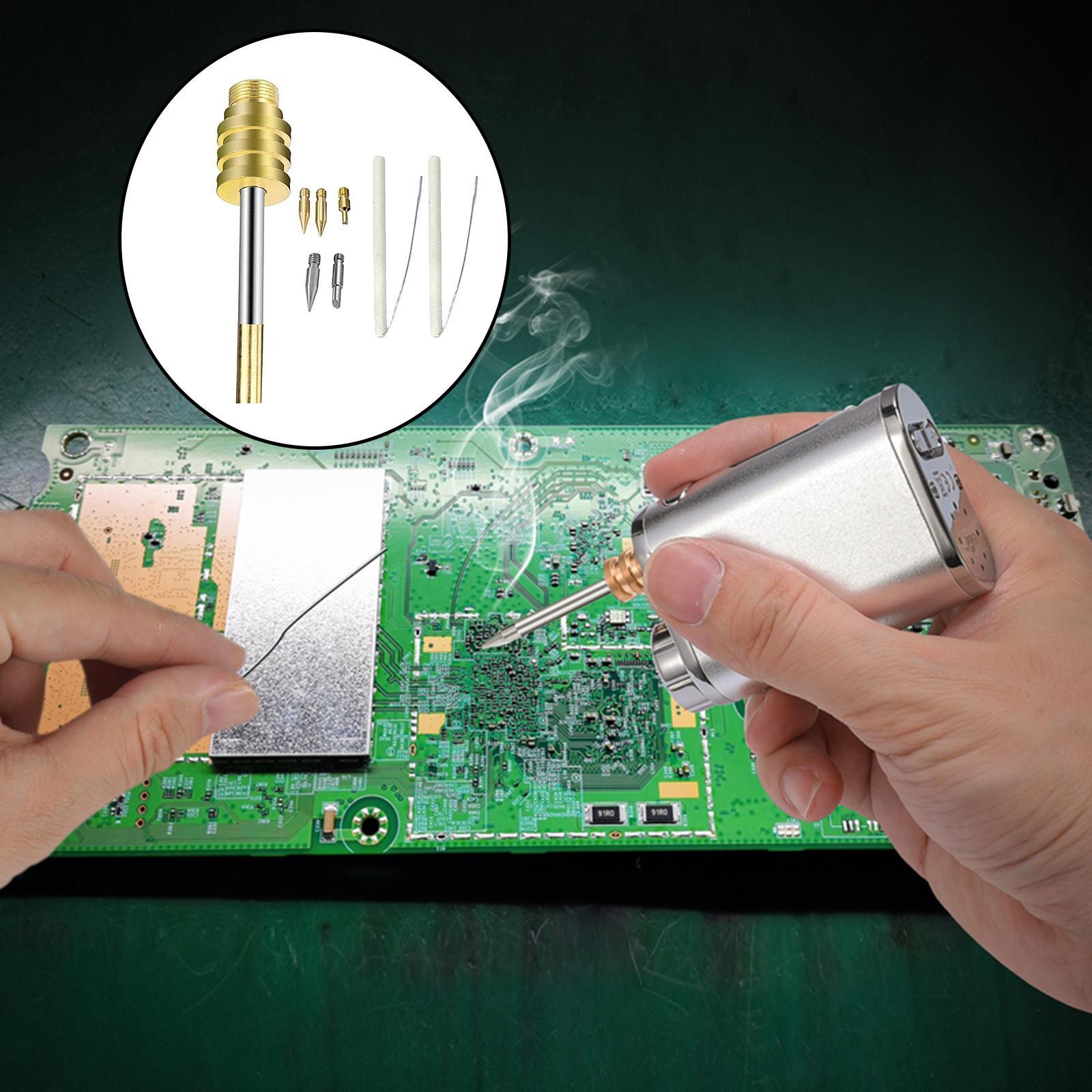 5 in 1 Soldering Tips USB Soldering Iron Head 30W for Soldering Stations