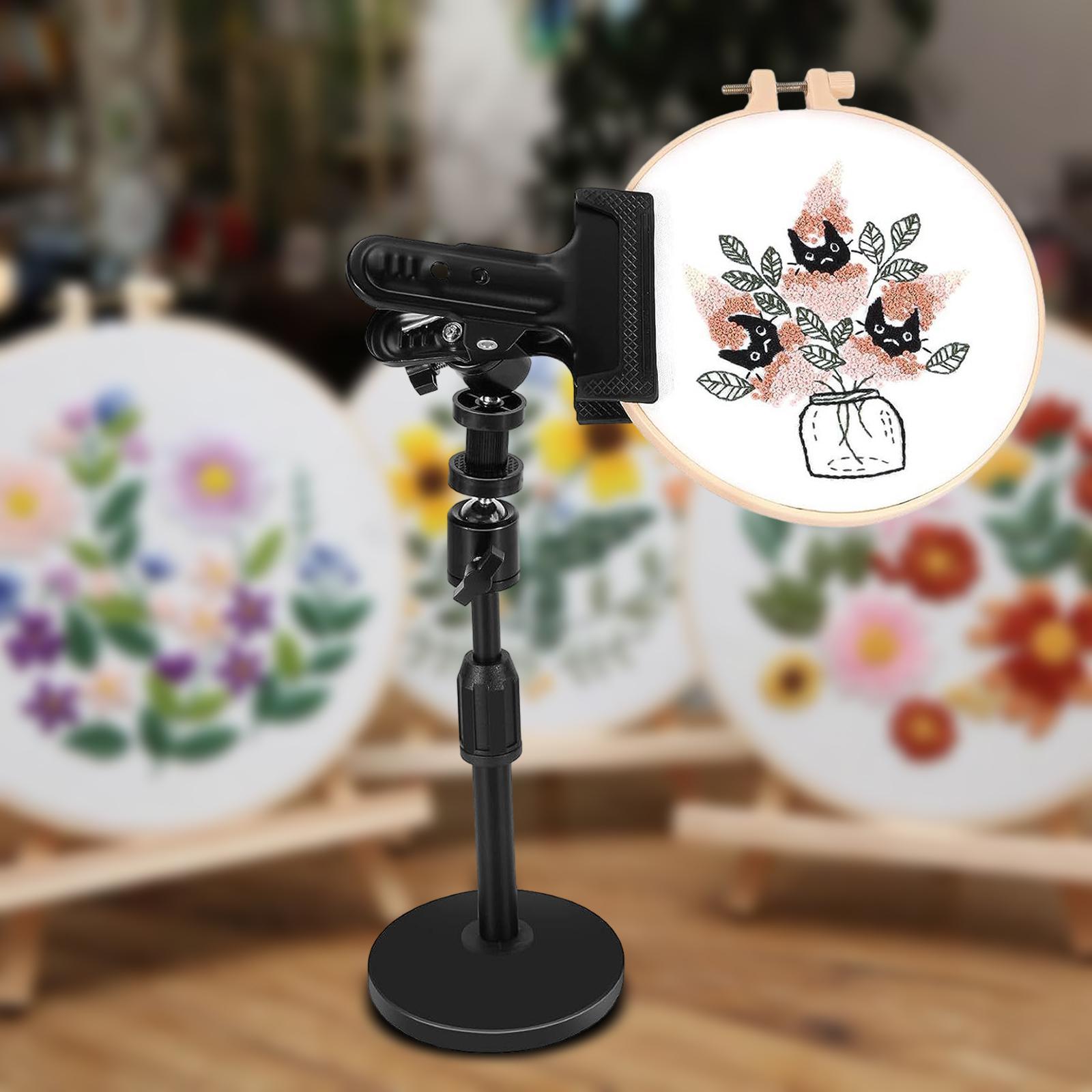 Embroidery Frame Holder for Sewing Craft Projects DIY Quilting Silk Painting