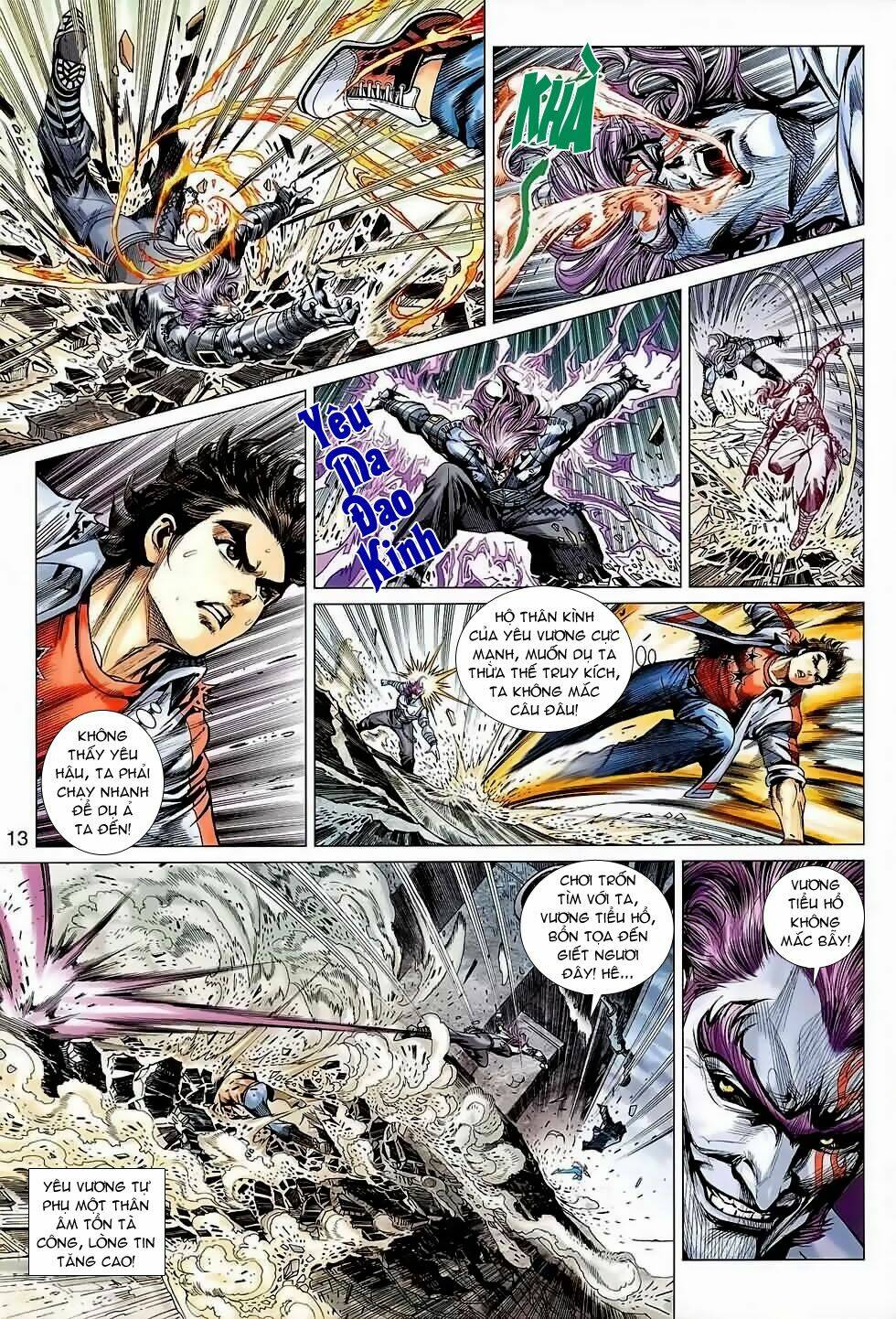 tân tác long hổ môn chapter 640 13