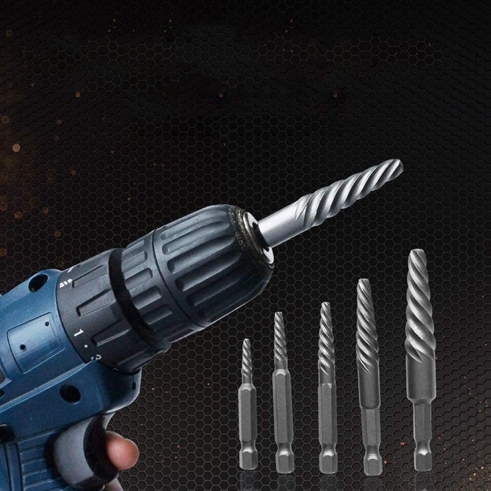 Damaged Screw Extractor Remove Nuts High Hardness Sturdy Studs Removal Tools