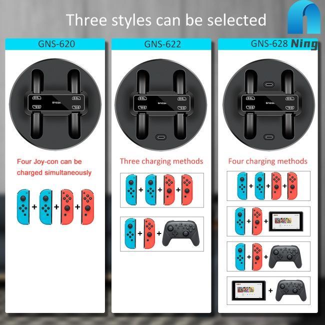 Bộ Đế Sạc Đa Năng Chuyên Dụng Cho Tay Cầm Chơi Game Nintendo Switch Joy-con