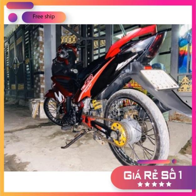 Tem rời Ex 150 Movistar dán xe đỏ 3 lớp cao cấp bảo hành màu sắc vĩnh viễn