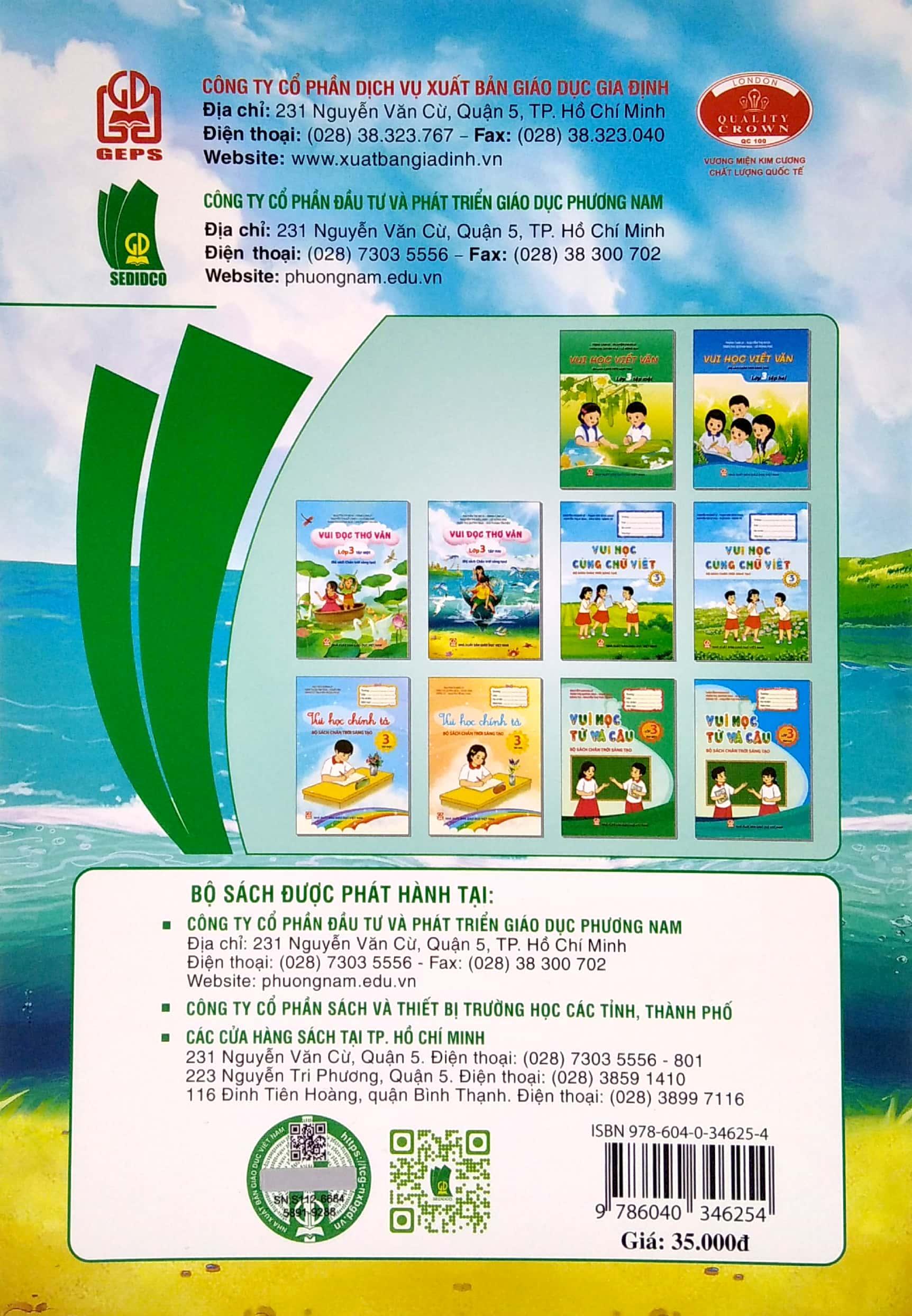 Vui Đọc Thơ Văn Lớp 3 - Tập 2 (Bộ Chân Trời Sáng Tạo)