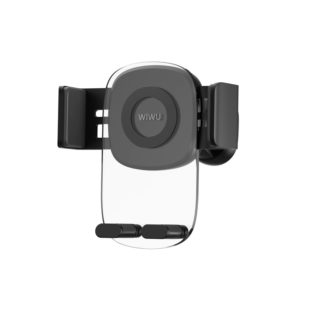 Giá đỡ Wiwu CH008 Car Mount dành cho điện thoại trên ô tô, làm bằng hợp kim nhôm, xoay 360 độ - Hàng chính hãng